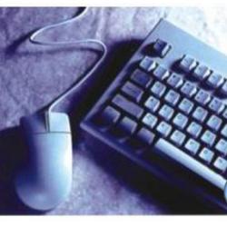 Computer keyboard with silicone rubber